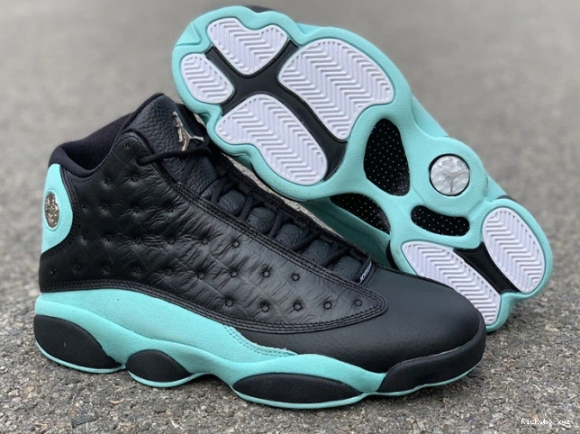 Island Retro 13 Jordan 414571-030 Green Black Air 0718
